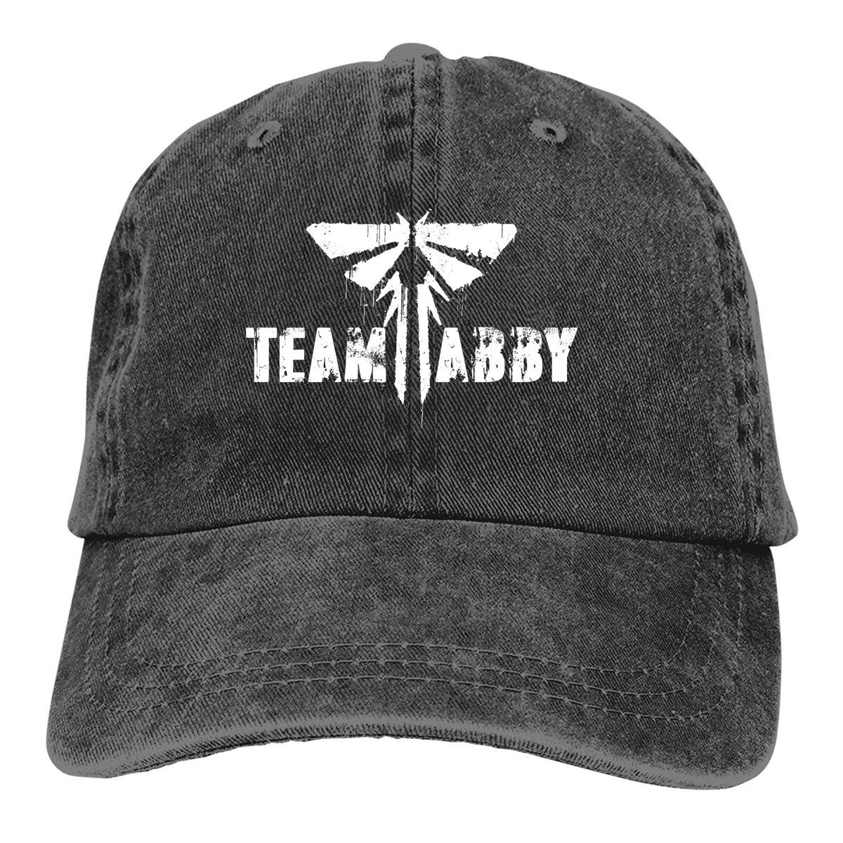 

Washed Men s Baseball Cap Team Abby Last Of Us Trucker Snapback Caps Dad Hat The Last of Us Game Golf Hats One Size чёрный