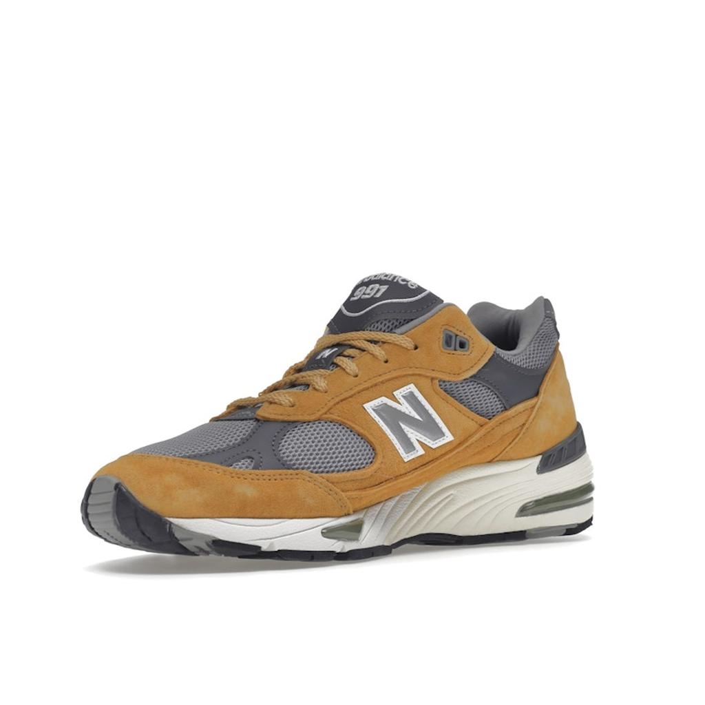 New Balance 991 Made In England Tan Grey Men Sneakers Dark-Grey M991TGG