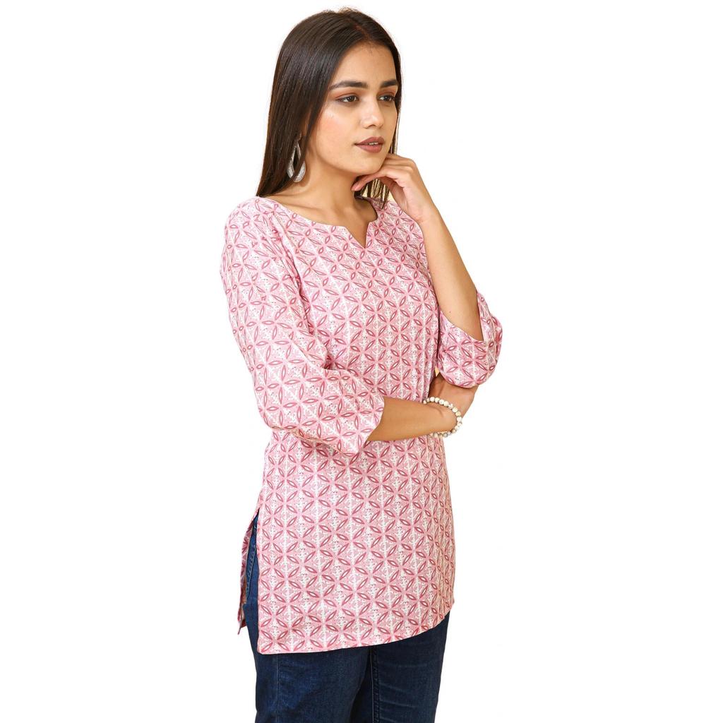 Indian Women Office Wear Top Kurti Set Bollywood Casual Regular Sleeves Kurta