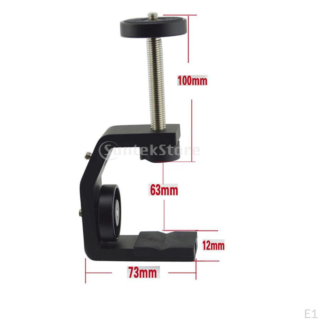 Camera Mount Adjustable With 1/4Inch Screw Adapter For DSLR