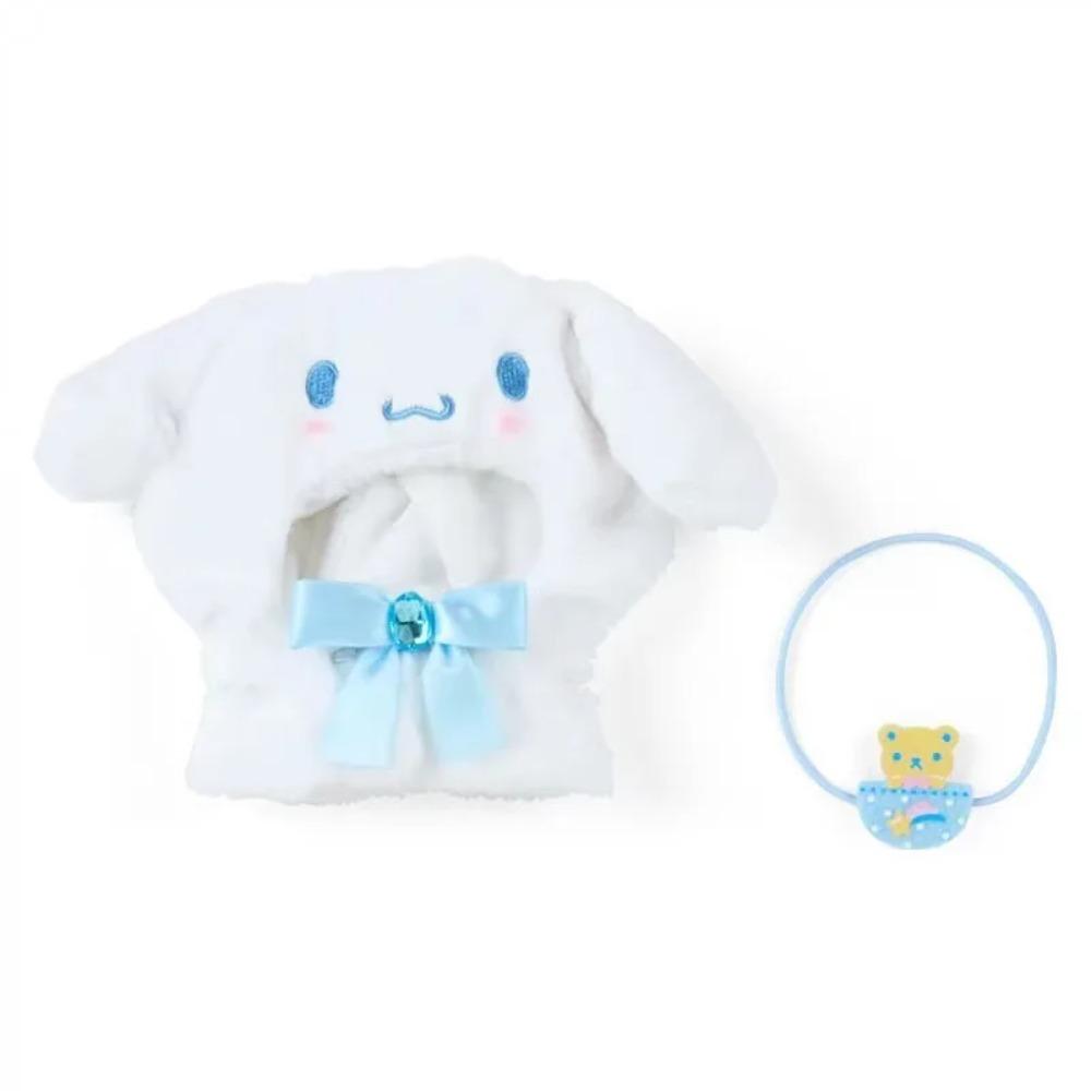 Sanrio Kawaii Doll Clothes Kuromi Melody Cinnamoroll For 15cm Cotton Doll Clothing Kokomimi Kitty Cloak Skirt for Labubu Outfit