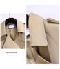 Women's Khaki British-Style Trench Coat