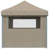 Pop Up Party Tent Taupe 580 X 292 X 315 Cm Oxford Fabric