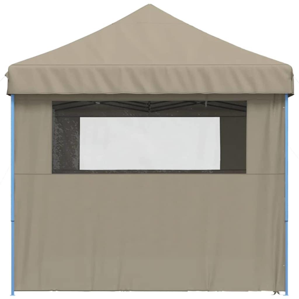 Pop Up Party Tent Taupe 580 X 292 X 315 Cm Oxford Fabric