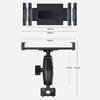 Car Headrest Metal Phone Mount Stretchable Car Seat Back Tablet Holder Compatible with 4.7-11 Inch Cellphone,Tablets