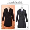 Women's Mid-Length Padded Wool Blend Coat