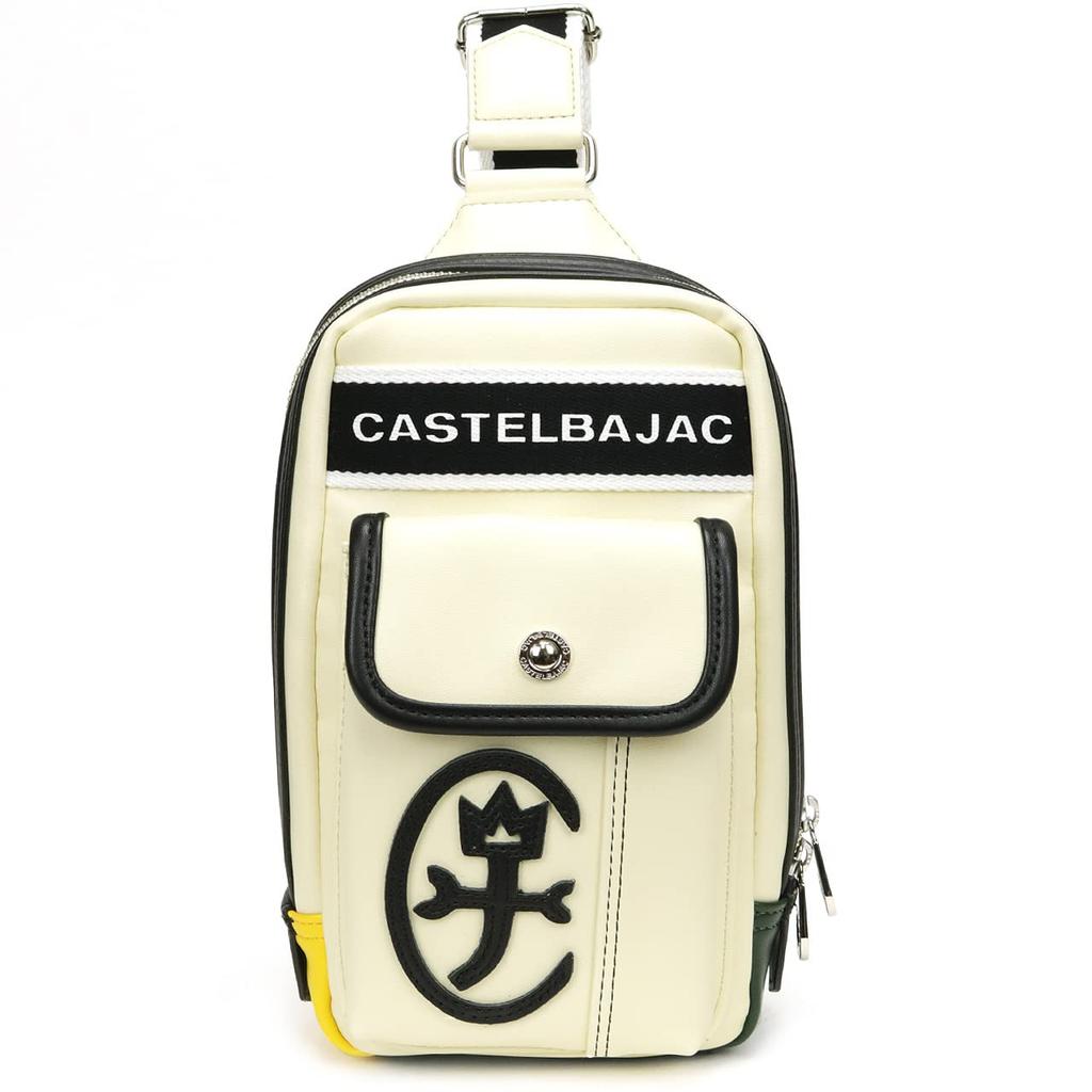 Bag Body Bag One Shoulder Bag Domine 24912 White [Castelbajac] Men's Women's 2.