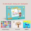 Non-Toxic Finger Painting & Coloring Book Set for Kids