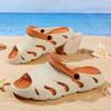 Slippers for Men's Summer New Style Anti-skid Thick Sole Sandals with Hollowed Out Comfortable Casual Beach Shoes