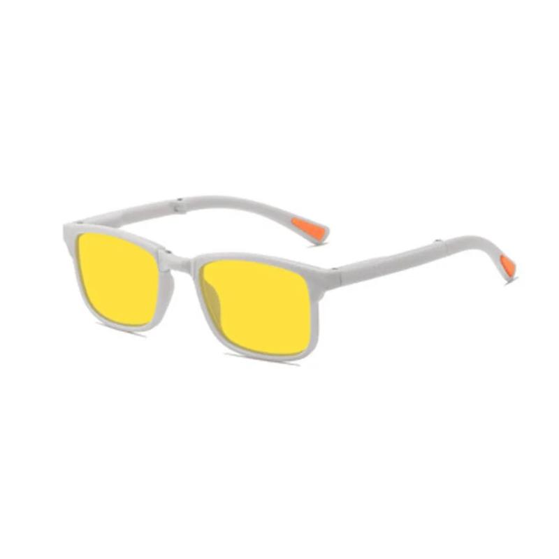 2026 New Ultra-Lightweight Foldable Anti-Blue Light Night Vision Glasses Unisex Portable Gaming Eye Protection Eyewear