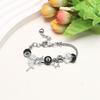 New Black No.8 Ball Heart Star Cross Bracelet Necklace Unique Fashionable Sweet Versatile Personalized Jewelry Gift