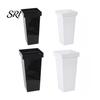 Indoor Outdoor Plant Pots Flower Bucket Easy to Move Weather-Resistant Plastic Durable Planters Balcony Planter with Inner Pot Home Decor