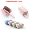 YS00270-4-Pack Wheat Straw Toothbrush Head Covers - Portable Travel & Outdoor Storage Protectors