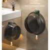 Self-adhesive Hook Washbasin Hooks Bathroom Storage Rack Luxury Organizer Bath Ball Towel Holder Hanger 2 Buckle