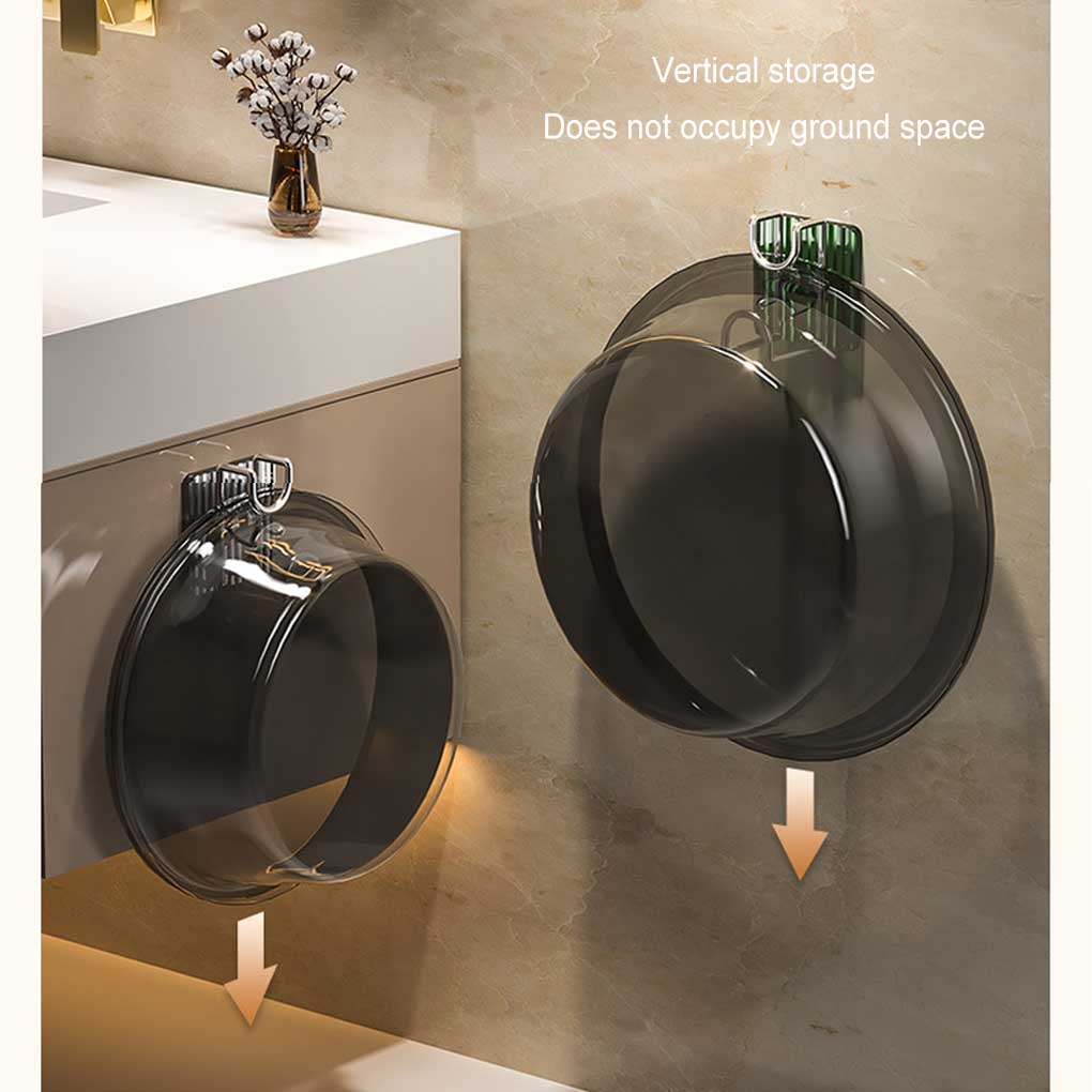 Self-adhesive Hook Washbasin Hooks Bathroom Storage Rack Luxury Organizer Bath Ball Towel Holder Hanger 2 Buckle