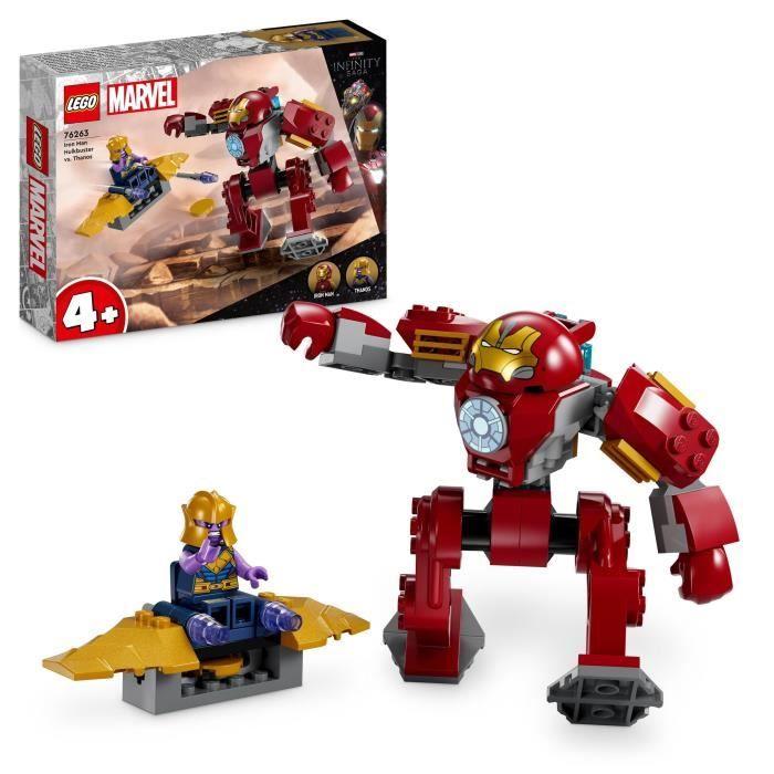 LEGO® Marvel 76263 La Hulkbuster d’Iron Man Contre Thanos, Jouet de Super-Héros Basée sur Avengers : Infinity War chiaro