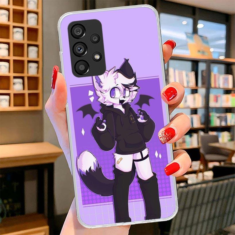Boykisser Cat Phone Case For Samsung Galaxy A12 A22 A32 A52 A72 A02S Phone Case Note 20 Ultra 10 S10 Plus A51 A71 A50S A20S A10S