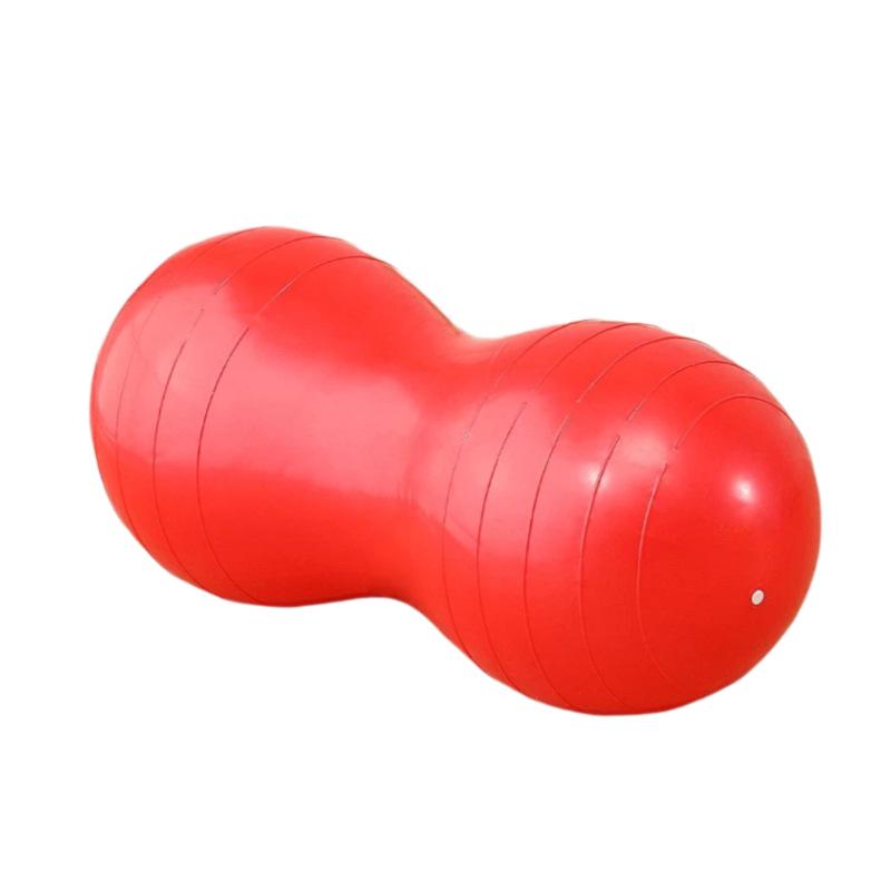 Bola de Ioga Amendoim para Fitness, Reabilitação, Pilates e Uso ao Ar Livre/Doméstico - Espessada e à Prova de Explosão