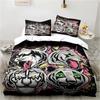 3d Bedding Set Classic Band Duvet Cover Pillowcase Home Bedroom Decoration Cartoon Microfiber Bedding 2/3 Piece Set, Gift