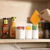 Cheese Slice Storage Box Kitchen Refrigerator Cheese Container with Cover Instant Coffee Tea Bag Ketchup Packet Storage Box