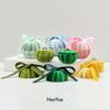 Velvet Ring Box With Pumpkin Shape For Jewelry Storage And Gift Packaging