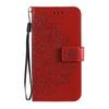 Flip Case for Oppo Reno5 Z / A94 / A95 5G, Mandala, Red
