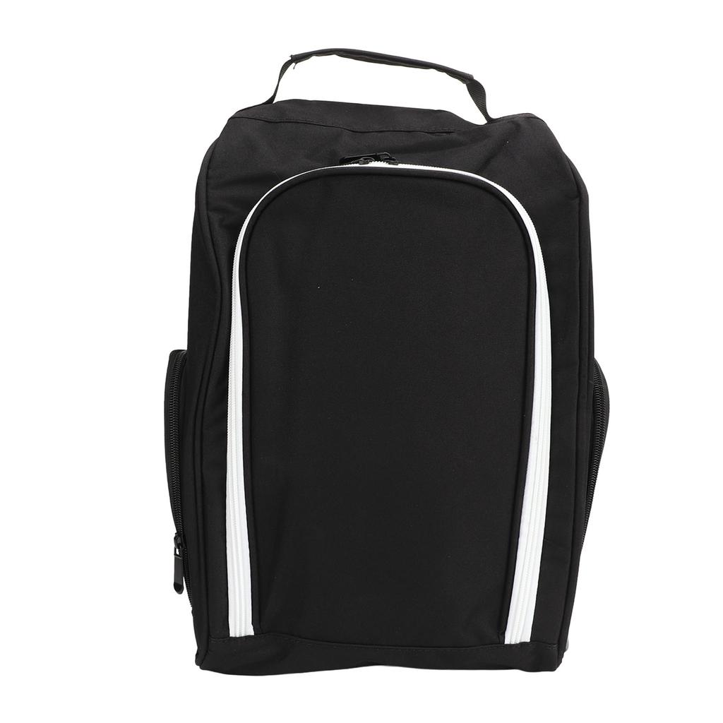 Shoe Storage Bag Nylon Large Capacity Portable Travel Shoe Bags for Traveling Outdoor Camping Hiking Black