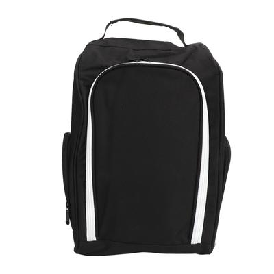 Schuhaufbewahrungstasche Nylon Große Kapazität Tragbar Reise-Schuhtaschen für Reisen Outdoor-Camping Wandern Schwarz