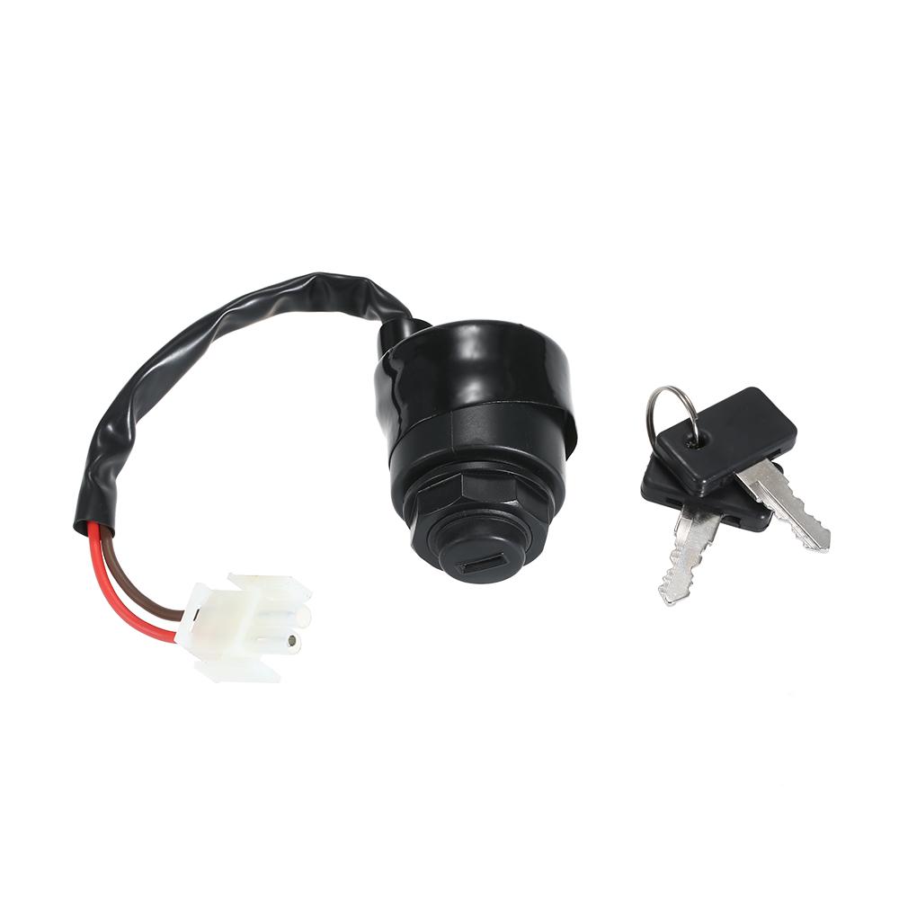 Replacement for Yamaha Golf Cart Ignition Key Switch & Keys Gas Or Electric G11 G16 G21 96 04 JN8 82510 09