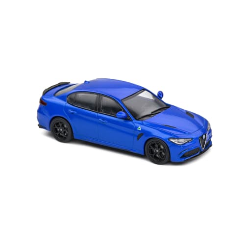 Solido Alfa Romeo Giulia 1/43 Scale Miniature Car GIULIA QUADRIFOGLIO 2016 (Blue)