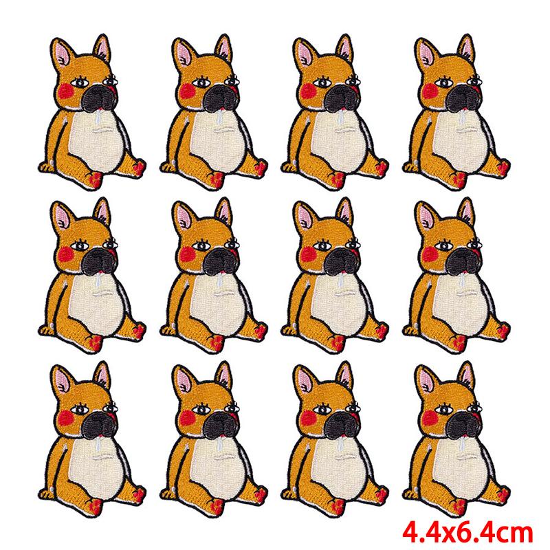 10 ks/šarže Vyšívací nášivka Nažehlovací záplaty na oděvy Záplaty na oděvy Bundy Dekor Nášivka Šití potřeby