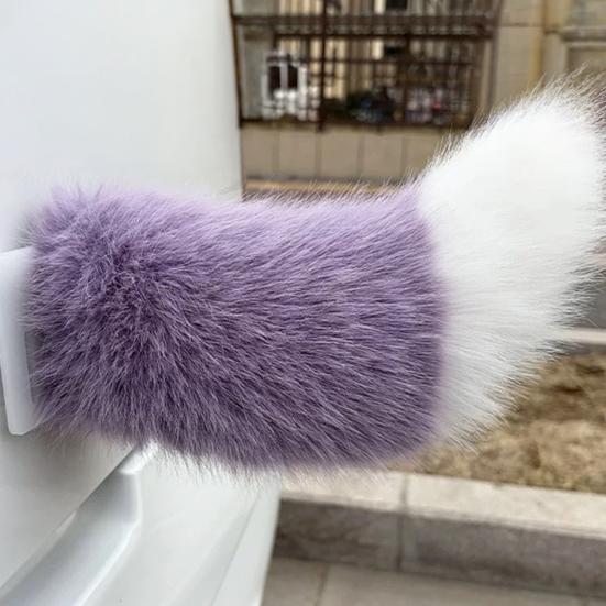 Elektrický plyšový ocas Dálkové a hlasové ovládání Třírežimové mávání Ocas auta Umělá kožešina Odnímatelná přezka Ocas auta Kostým Cosplay Příslušenství
