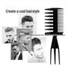 Men's Wide-Tooth Textured Comb for Hair Styling