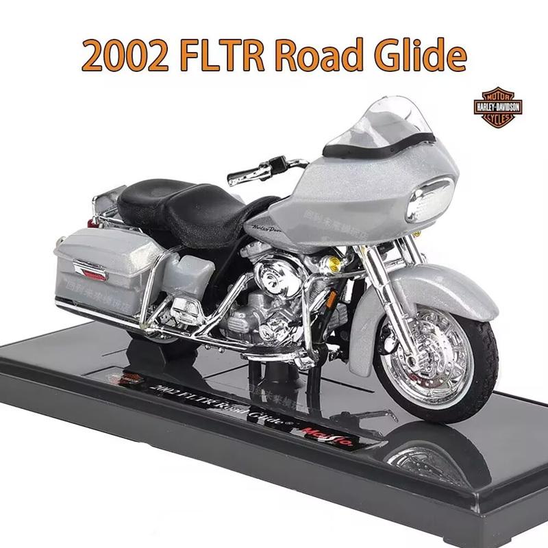 Maisto 1:18 Harley Cvo Road Glide Leichtmetall Sport Motorrad Modell Metall Straßenrennen Motorrad Modell Simulation Kinder Geschenke