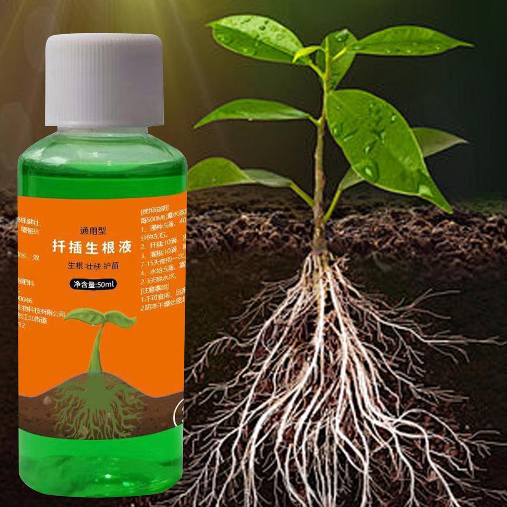 Root Stimulator For Cuttings 50ml Transplanting Nutrient Solution Plant Rapid Rooting Liquid For Garden Outdoor Greenhouse