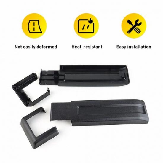 Bakluckegångjärnsskydd för 2007-2018 Jeep Wrangler Trim JK Unlimited Tillbehör