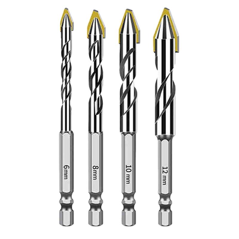 Eccentric Drill Bits In Multiple Sizes For Precise Hole Positioning On Various Materials Stone Wood Plastic DIY Projects