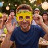 Funny Glasses 10 Pack, Novelty Party Photo Booth Props with 2 Styles, Birthday Party Decoration Supplies for Adults & Kids