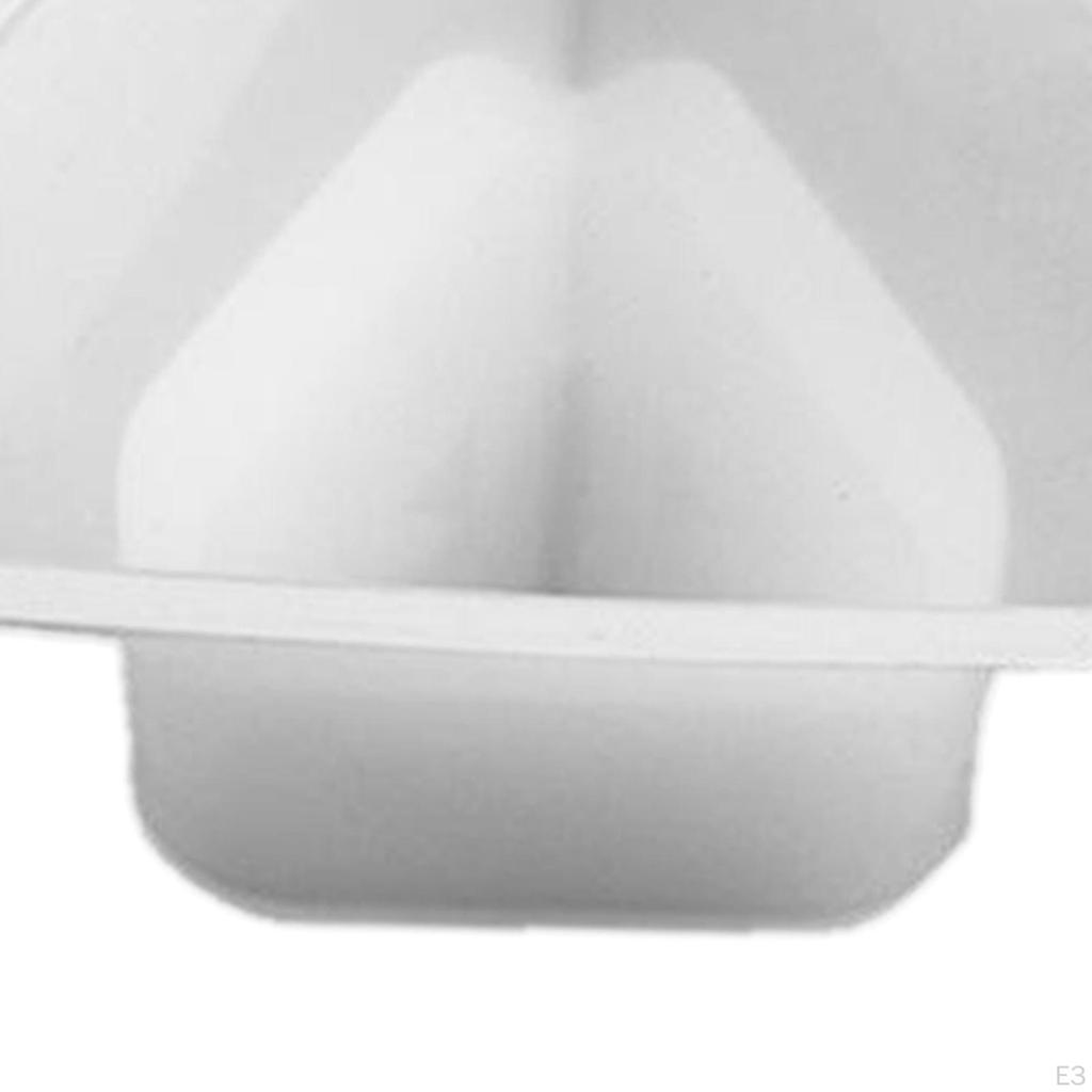 Epoxy Triangle Oval Square Photo Resin Casting for DIY Picture Crafts Decorations (Transparent)