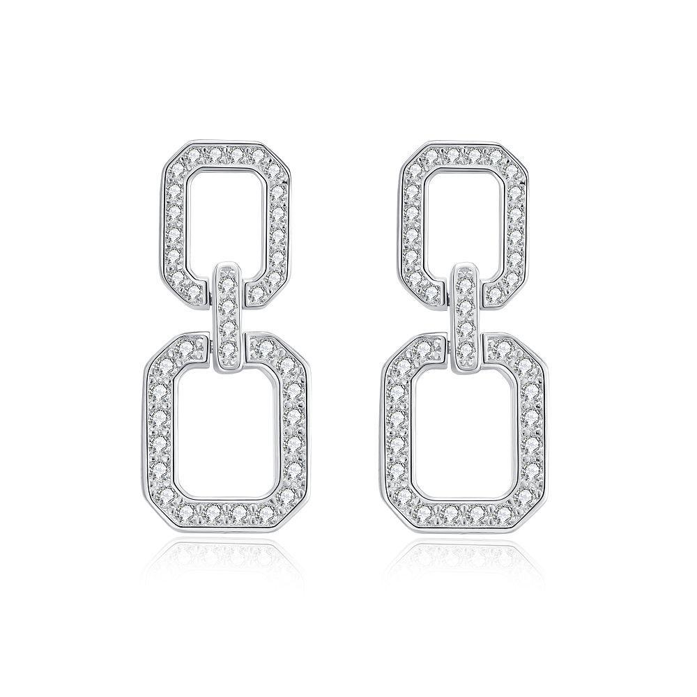 

Zircon Diamond Sterling Silver Earrings - 2022 Korean Design S925 S925 Silver