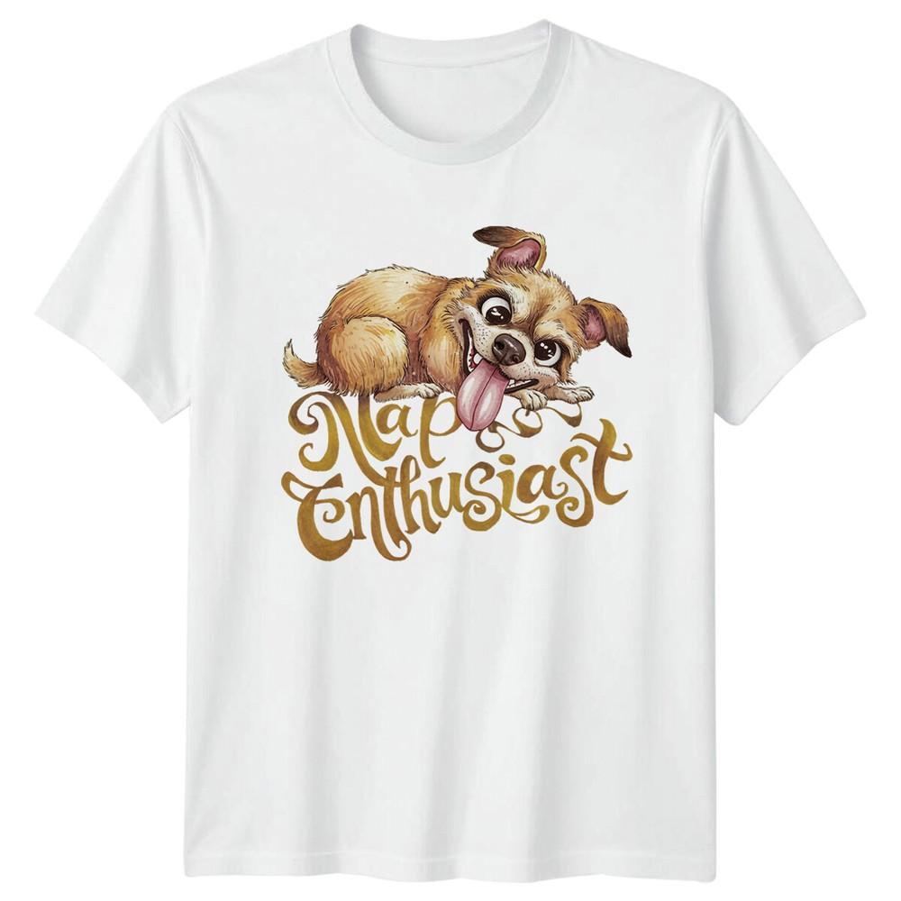 Funny Chihuahua Nap Enthusiast Dog Lover Graphic TShirt S