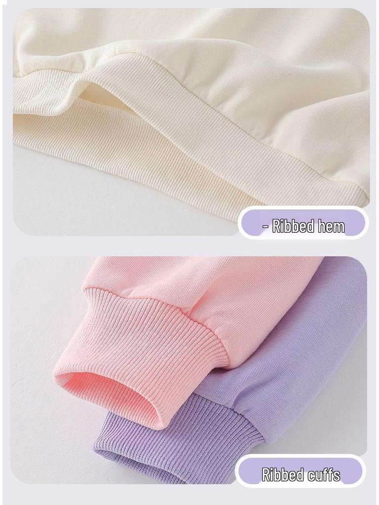 Set Hanorac Fete Vânătoare de Demoni K-Pop Toamnă/Iarnă - Ținută Casual Două Piese pentru Copii