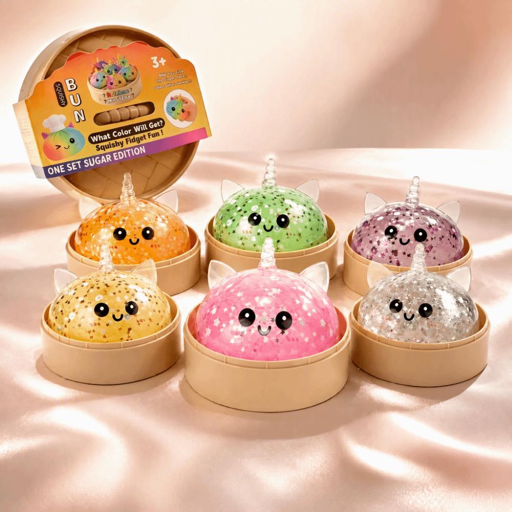 Simulation Buns Bun Squeezable Toy Slow Rising Squishy Toy Dumpling Squishy Toy Office Desk