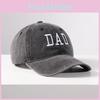 Dad Mom Letter Embroidery Cotton Baseball Hat With Adjustable Fit For Summer