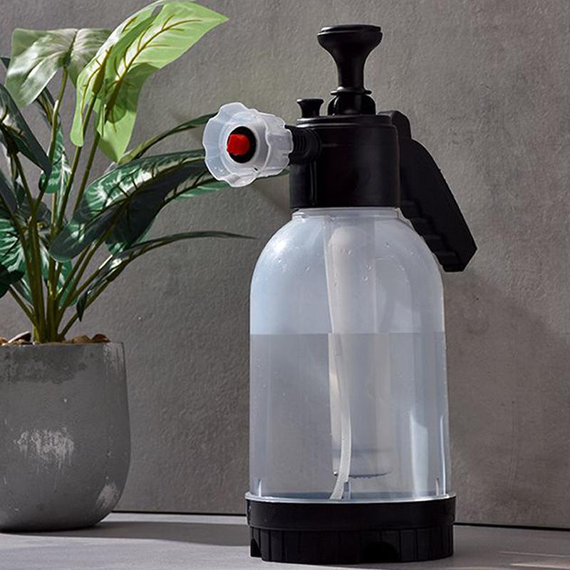 2L Hand Pump Foam Sprayer Pneumatic Washer High Pressure Foam Car Wash Spray Bottle Car Window Cleaning Tool