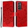 For Samsung Galaxy A35 5G Case PU Leather Mandala Imprinted Design Wallet Phone Cover
