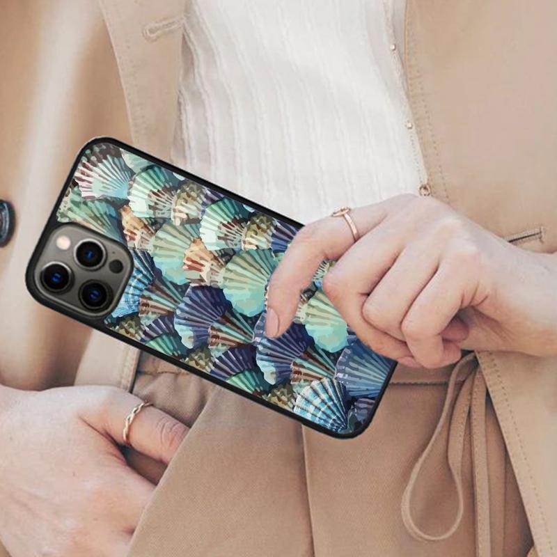 

Sea Shell Seashells Magnetic Phone Case For APPLE iPhone 17 Air 16 14 13 12 Pro Max 15 Plus Wireless Charge With MagSafe Cover iPhone 13mini
