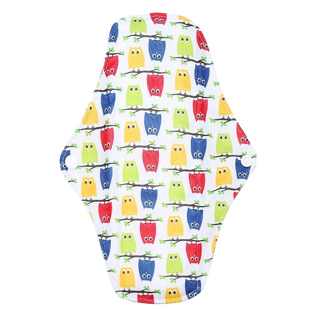 1PC Reusable Washable Panty Liner Bamboo Charcoal Cloth Mama Sanitary Menstrual Pad(WSD3)