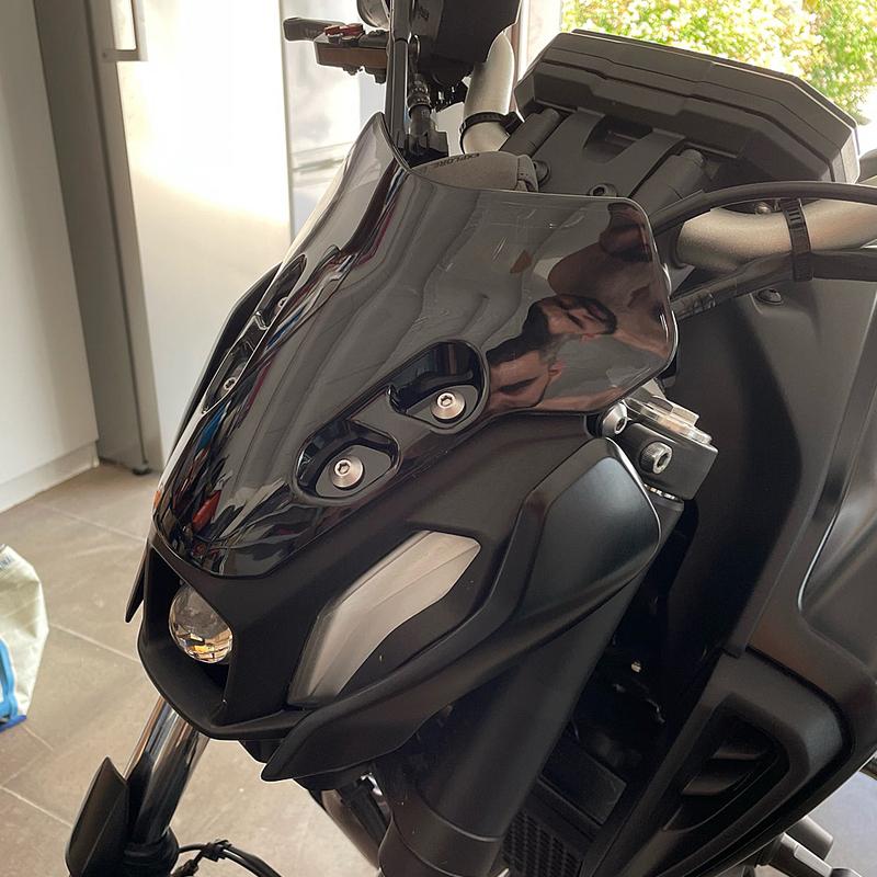 Motorradzubehör Windschutzscheibe Windschild Luftwindabweiser Für Yamaha MT-07 MT07 MT 07 mt07 2021 2022 2023
