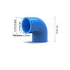 1-20PCS 20-50mm Blue PVC Elbow Water Pipe Fittings 90°  Water Right Angle Bend Joint Fish Tank Fittings